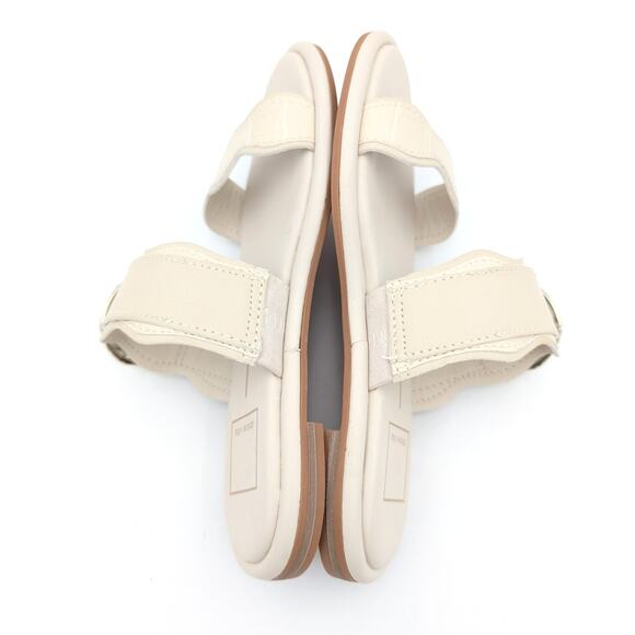 Dolce Vita Aperol Scalloped Slide Sandal Women's Slip-On Ivory Size US5.5 - Picture 4 of 7